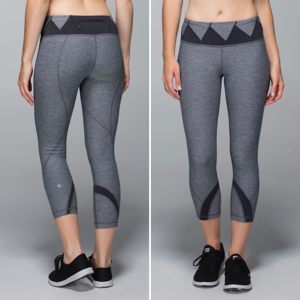 LULULEMON Run Inspire Crop II Legging Sz 4